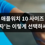 애플워치 10 사이즈